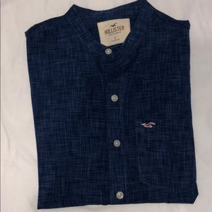 Short sleeve button down shirt from hollister.